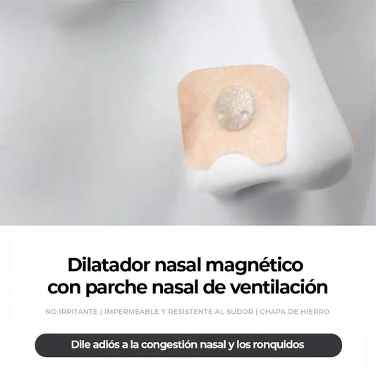 TIRAS NASALES MAGNÉTICAS - MEJORA SUEÑO Y RESPIRACIÓN
